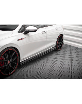Diffusori minigonne V.4 Volkswagen Golf GTI / GTE / GTI Clubsport / GTD / R-Line Mk8 (Cod. M-VW-GO-8