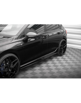 Diffusori minigonne V.3 Volkswagen Golf R  Mk8 (Cod. M-VW-GO-8-R-SD3G)