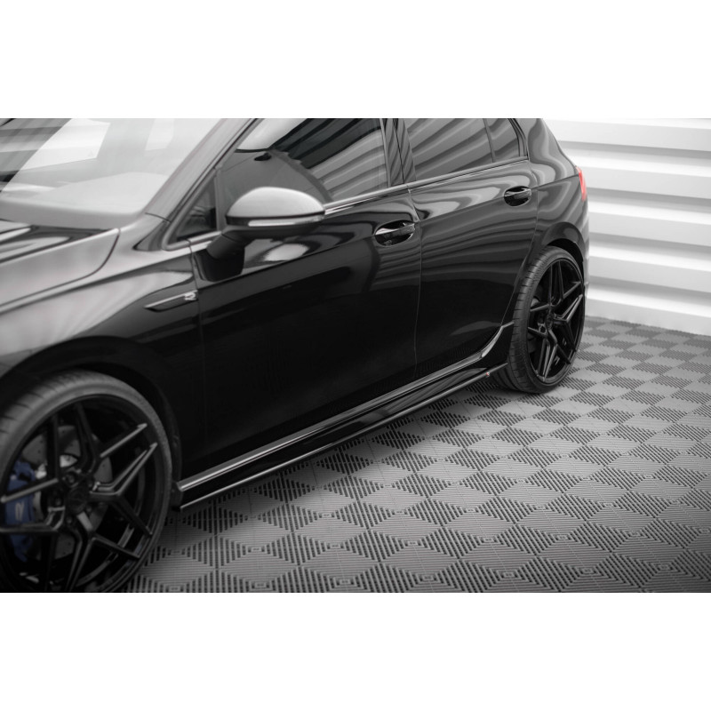 Diffusori minigonne V.3 Volkswagen Golf R  Mk8 (Cod. M-VW-GO-8-R-SD3G)