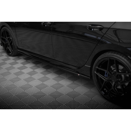 Diffusori minigonne V.3 Volkswagen Golf R  Mk8 (Cod. M-VW-GO-8-R-SD3G)