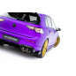 Splitters posteriori laterali V.5 + Flaps Volkswagen Golf R  Mk8 (Cod. M-VW-GO-8-R-RSD5G+RSF1B)
