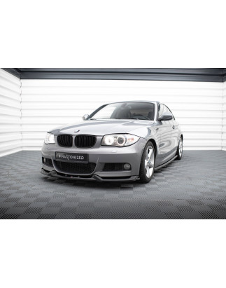 SPLITTER ANTERIORE V.1 BMW 1 M-Pack E82 (Cod. M-BM-1-82-MPACK-C-FD1G)