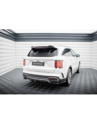 Splitter posteriore (con barre verticali) Kia Sorento Mk4 (Cod. M-KI-SO-4-RD1G+RD2G)