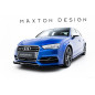 SPLITTER ANTERIORE street pro Audi S3 / A3 S-Line berlina 8V (Cod. M-AUS33SCNC-FD1B)