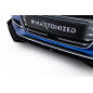 SPLITTER ANTERIORE street pro + Flaps Audi S3 / A3 S-Line berlina 8V (Cod. M-AUS33SCNC-FD1B+FSF1G)