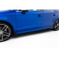 Diffusori minigonne street pro + Flaps Audi S3 / A3 S-Line berlina 8V (Cod. M-AUS33SCNC-SD1B+SF1G)