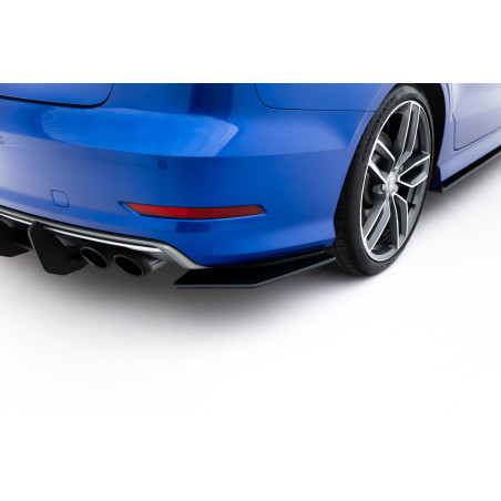 Splitters posteriori laterali Street Pro  Audi S3 berlina 8V (Cod. M-AUS33SCNC-RSD1B)