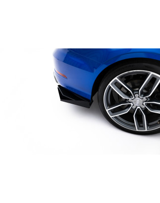 Splitters posteriori laterali Street Pro + Flaps Audi S3 berlina 8V (Cod. M-AUS33SCNC-RSD1B+RSF1G)