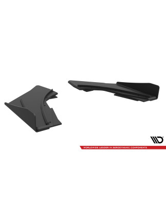 Splitters posteriori laterali Street Pro + Flaps Audi S3 berlina 8V (Cod. M-AUS33SCNC-RSD1B+RSF1G)