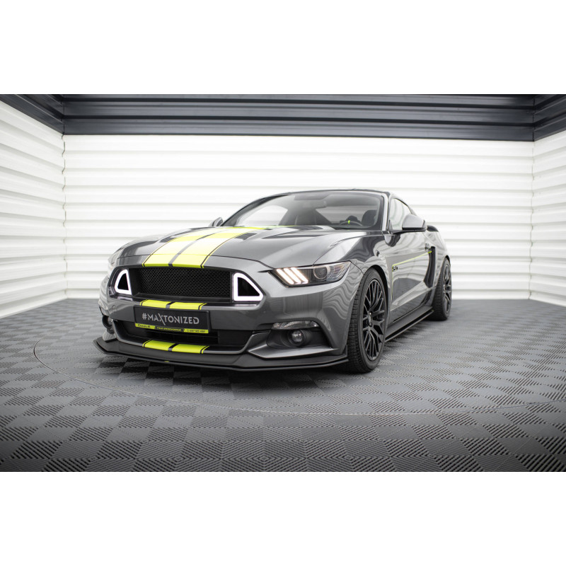 SPLITTER ANTERIORE street pro Ford Mustang GT Mk6  (Cod. M-FOMU6GTCNC-FD1B)