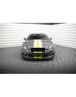 SPLITTER ANTERIORE street pro Ford Mustang GT Mk6  (Cod. M-FOMU6GTCNC-FD1B)