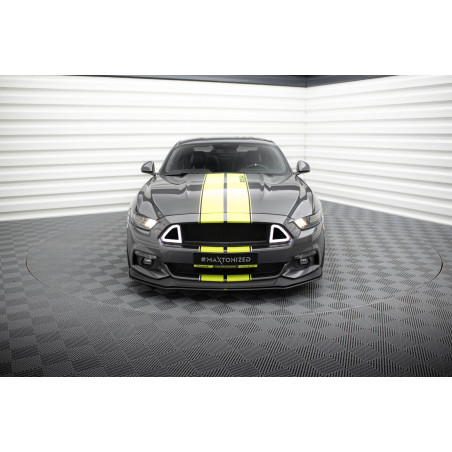 SPLITTER ANTERIORE street pro Ford Mustang GT Mk6  (Cod. M-FOMU6GTCNC-FD1B)