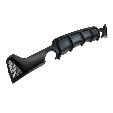 Diffusore Posteriore BMW F32 / F33 / F36 Look M Performance 2 Uscite (Cod. E-TCBF318)