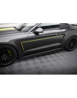 Diffusori minigonne street pro Ford Mustang GT Mk6  (Cod. M-FOMU6GTCNC-SD1B)