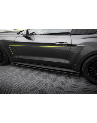 Diffusori minigonne street pro Ford Mustang GT Mk6  (Cod. M-FOMU6GTCNC-SD1B)