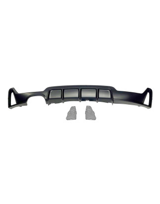 Diffusore Posteriore BMW F32 / F33 / F36 Look M Performance 1 Uscite doppio (Cod. E-TCBF320)