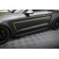 Diffusori minigonne street pro + Flaps Ford Mustang GT Mk6  (Cod. M-FOMU6GTCNC-SD1B+SF1G)