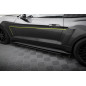 Diffusori minigonne street pro + Flaps Ford Mustang GT Mk6  (Cod. M-FOMU6GTCNC-SD1B+SF1G)