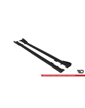 Diffusori minigonne street pro + Flaps Ford Mustang GT Mk6  (Cod. M-FOMU6GTCNC-SD1B+SF1G)