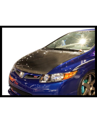 Cofano Carbonio Honda Civic '06 Coupe (Cod. E-TCHO6584)