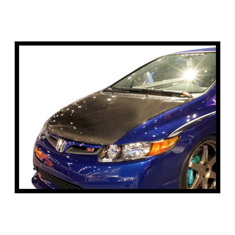 Cofano Carbonio Honda Civic '06 Coupe (Cod. E-TCHO6584)