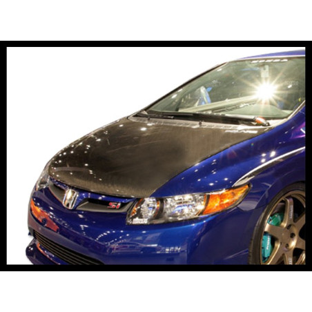 Cofano Carbonio Honda Civic '06 Coupe (Cod. E-TCHO6584)