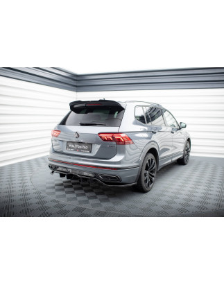 Splitter posteriore (con barre verticali) Volkswagen Tiguan Allspace R-Line Mk2 Facelift (Cod. M-VW-