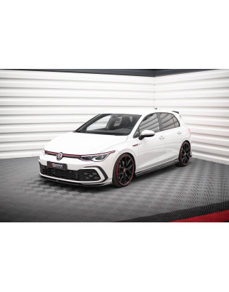 SPLITTER ANTERIORE V.7 Volkswagen Golf GTI / GTE / GTD / R-Line Mk8 (Cod. M-VW-GO-8-GTI-FD7G)