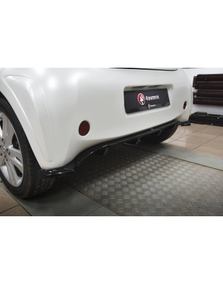 Splitter posteriore (con barre verticali) Toyota IQ (Cod. M-TO-IQ-1-RD1G+RD2G)