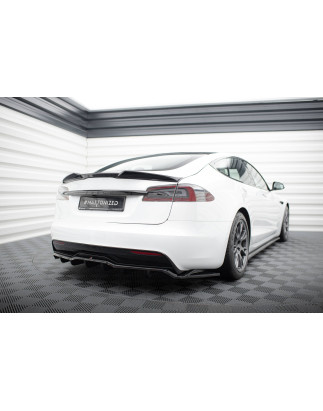 Spoiler Cap 3D Tesla Model S Plaid Mk1 Facelift (Cod. M-TE-MODELS-1F2-PL-CAP3D1G)
