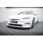 SPLITTER ANTERIORE V.3 Tesla Model S Plaid Mk1 Facelift (Cod. M-TE-MODELS-1F2-PL-FD3G)