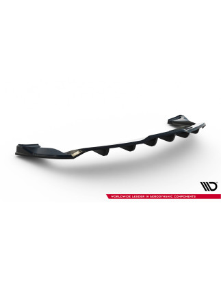 Splitter posteriore (con barre verticali) V.1 Tesla Model S Plaid Mk1 Facelift (Cod. M-TE-MODELS-1F2