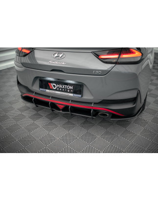 DIFFUSORE POSTERIORE street pro Hyundai I30 Fastback N-Line Mk3 Facelift (Cod. M-HYI303FNLINEFBCNC-R