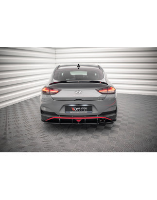 DIFFUSORE POSTERIORE street pro Hyundai I30 Fastback N-Line Mk3 Facelift (Cod. M-HYI303FNLINEFBCNC-R