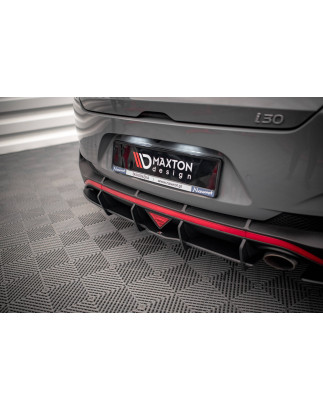 DIFFUSORE POSTERIORE street pro Hyundai I30 Fastback N-Line Mk3 Facelift (Cod. M-HYI303FNLINEFBCNC-R