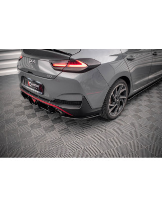 DIFFUSORE POSTERIORE street pro Hyundai I30 Fastback N-Line Mk3 Facelift (Cod. M-HYI303FNLINEFBCNC-R