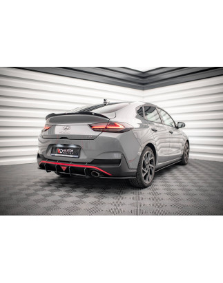 DIFFUSORE POSTERIORE street pro Hyundai I30 Fastback N-Line Mk3 Facelift (Cod. M-HYI303FNLINEFBCNC-R