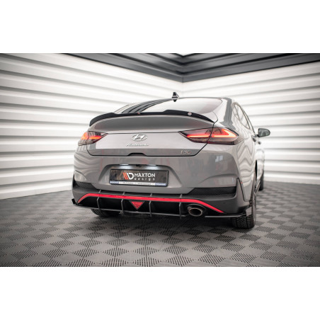 Splitters posteriori laterali Street Pro + Flaps Hyundai I30 Fastback N-Line Mk3 Facelift (Cod. M-HY