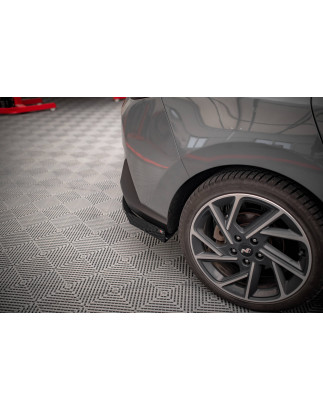 Splitters posteriori laterali Street Pro + Flaps Hyundai I30 Fastback N-Line Mk3 Facelift (Cod. M-HY