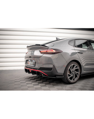 Splitters posteriori laterali Street Pro + Flaps Hyundai I30 Fastback N-Line Mk3 Facelift (Cod. M-HY