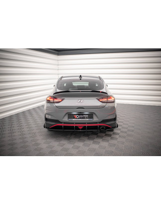 Splitters posteriori laterali Street Pro + Flaps Hyundai I30 Fastback N-Line Mk3 Facelift (Cod. M-HY