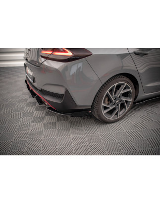 Splitters posteriori laterali Street Pro + Flaps Hyundai I30 Fastback N-Line Mk3 Facelift (Cod. M-HY