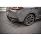 Splitters posteriori laterali Street Pro + Flaps Hyundai I30 Fastback N-Line Mk3 Facelift (Cod. M-HY