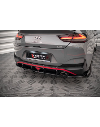 Splitters posteriori laterali Street Pro + Flaps Hyundai I30 Fastback N-Line Mk3 Facelift (Cod. M-HY