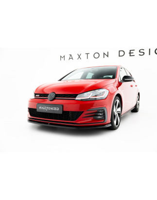 SPLITTER ANTERIORE V.3 Volkswagen Golf GTI / GTD Mk7 Facelift (Cod. M-VW-GO-7F-GTI-FD3G)