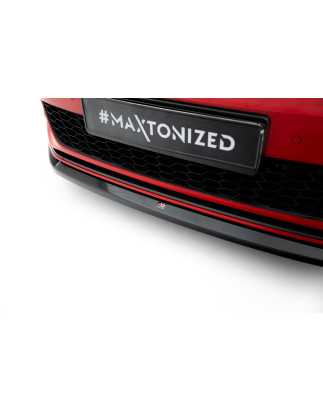 SPLITTER ANTERIORE V.3 Volkswagen Golf GTI / GTD Mk7 Facelift (Cod. M-VW-GO-7F-GTI-FD3G)