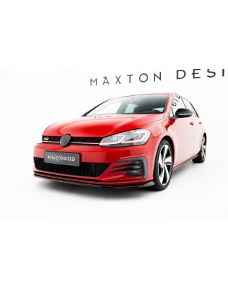 SPLITTER ANTERIORE V.4 Volkswagen Golf GTI / GTD Mk7 Facelift (Cod. M-VW-GO-7F-GTI-FD4G)