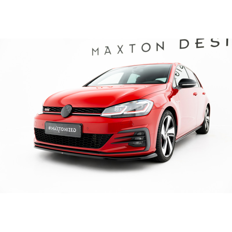 SPLITTER ANTERIORE V.4 Volkswagen Golf GTI / GTD Mk7 Facelift (Cod. M-VW-GO-7F-GTI-FD4G)