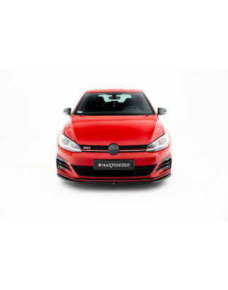 SPLITTER ANTERIORE V.4 Volkswagen Golf GTI / GTD Mk7 Facelift (Cod. M-VW-GO-7F-GTI-FD4G)