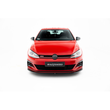 SPLITTER ANTERIORE V.4 Volkswagen Golf GTI / GTD Mk7 Facelift (Cod. M-VW-GO-7F-GTI-FD4G)
